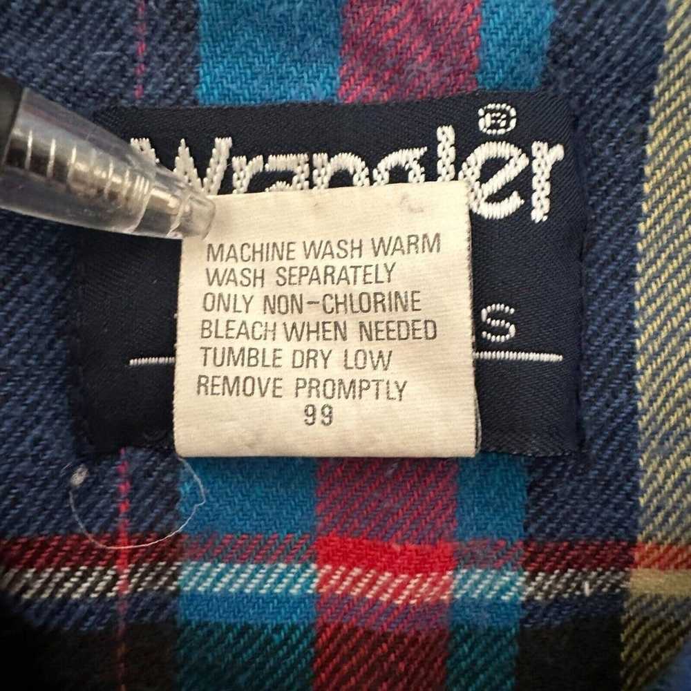 Wrangler WRANGLER Vintage Sleeveless Large Flanne… - image 3