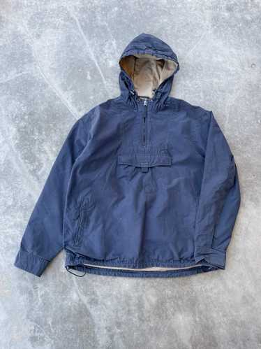 Streetwear × Vintage Vintage Navy Blue Anorak Pul… - image 1