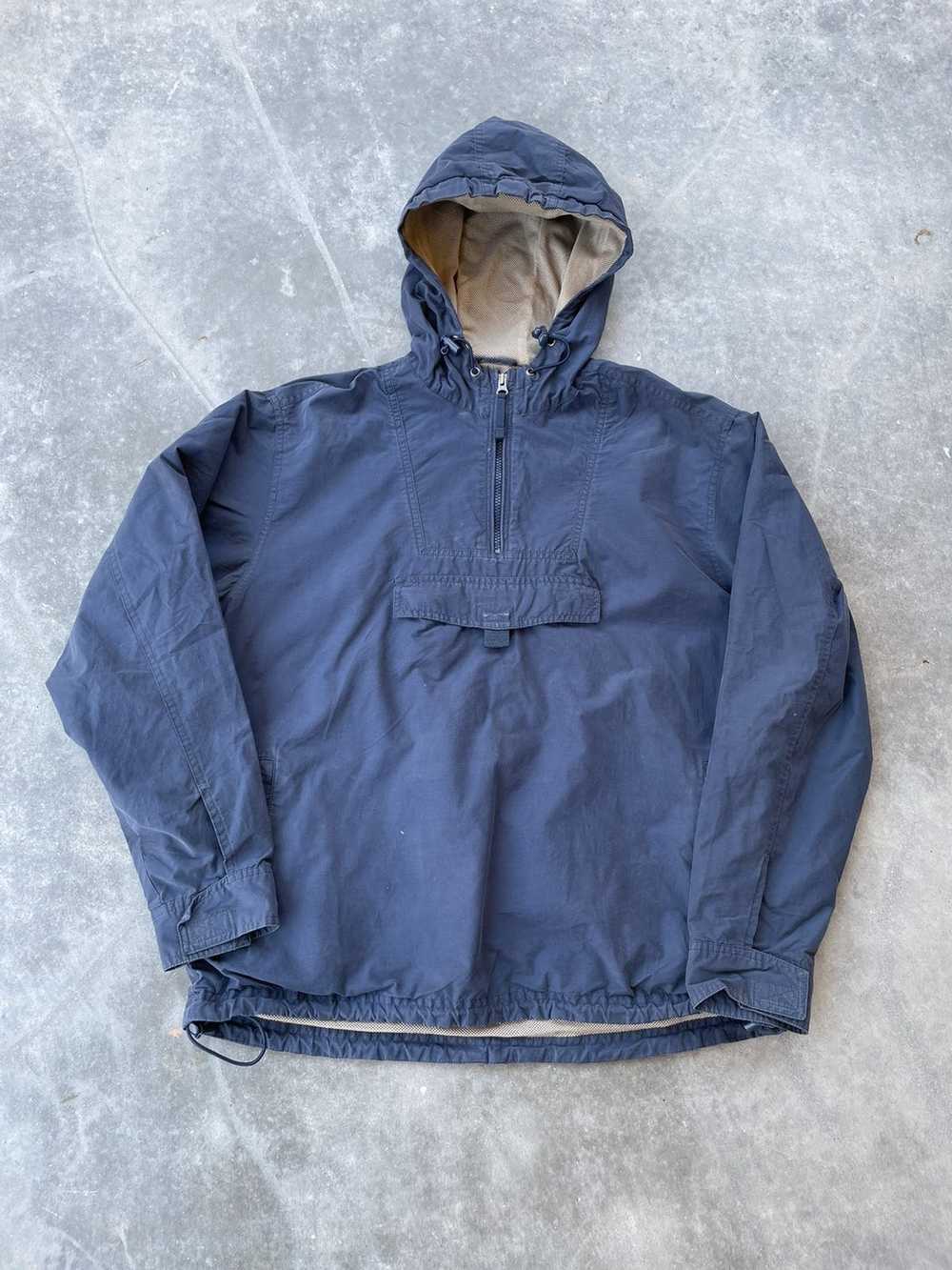 Streetwear × Vintage Vintage Navy Blue Anorak Pul… - image 2