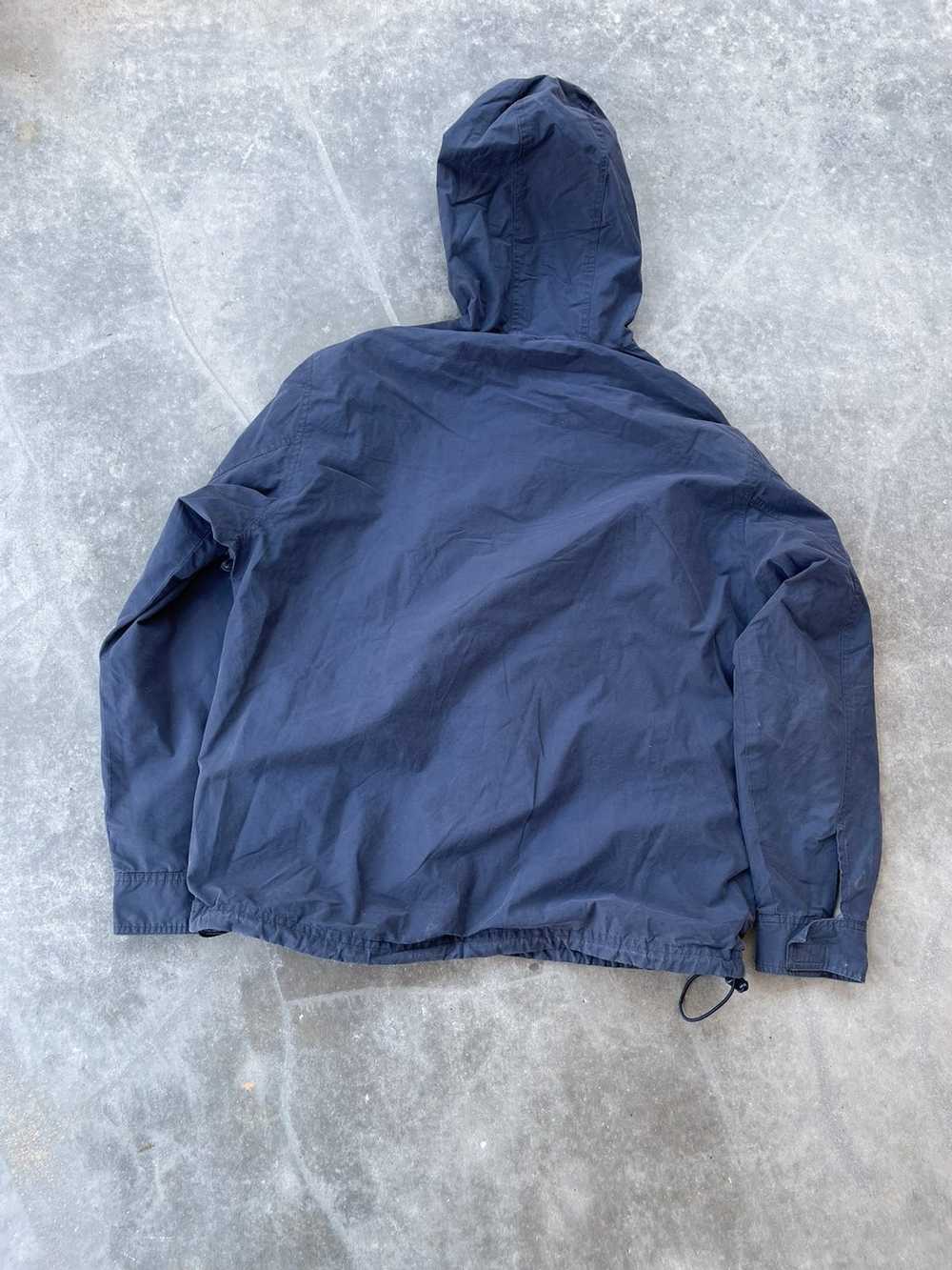 Streetwear × Vintage Vintage Navy Blue Anorak Pul… - image 4