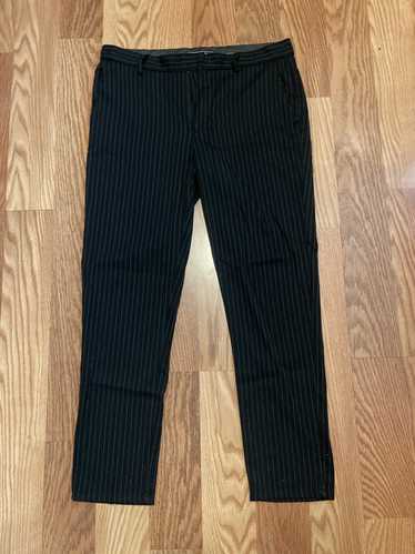 Forever 21 Black with Stripe Dress Pants (Skinny … - image 1