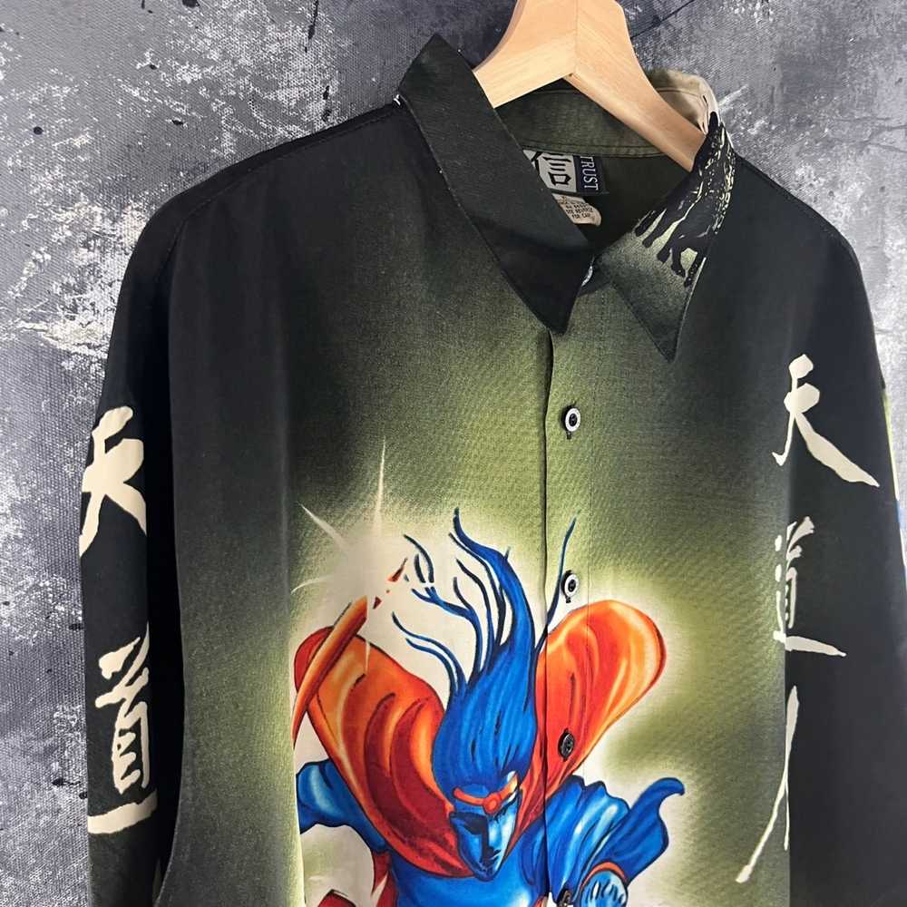 Vintage Vintage 80’s Samurai Asian style shirt - image 2