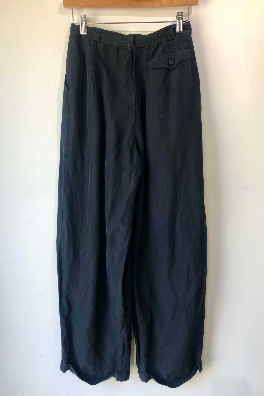 Vintage Silk and Linen Pants - image 4