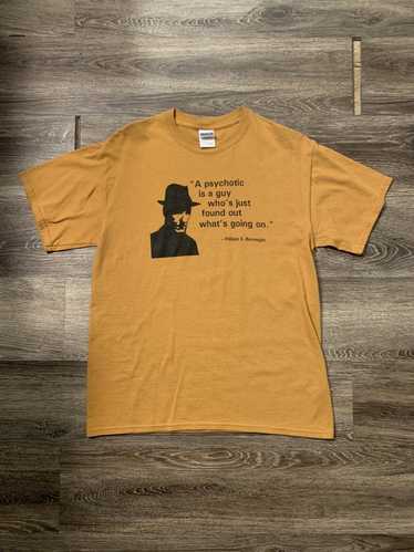 Vintage William S Burroughs quote tshirt