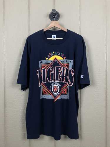 Vintage MLB (Sport Attack) - Detroit Tigers Big Logo T-Shirt 1998 X-Large