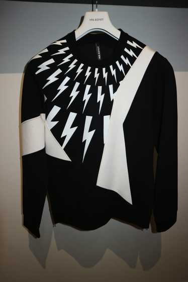 Neil barrett 2025 lightning bolt sweater