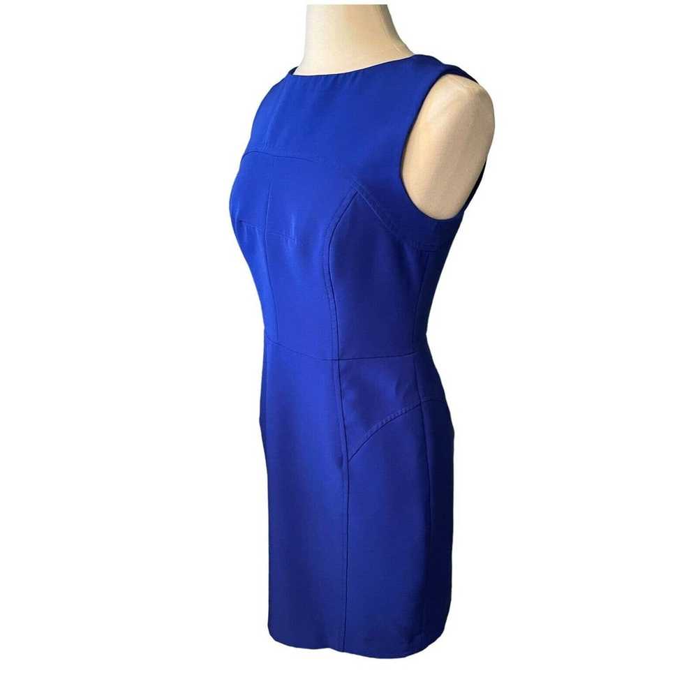 Milly Milly Cobalt Blue Stretchy Sheath Dress Kne… - image 2