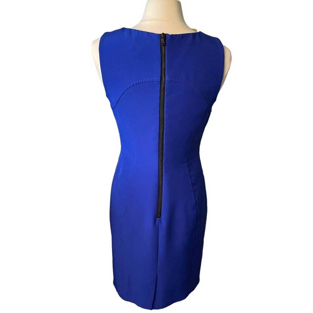 Milly Milly Cobalt Blue Stretchy Sheath Dress Kne… - image 4