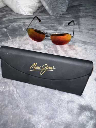 Maui Jim Maui Jim Lava Gold Aviator Sunglasses