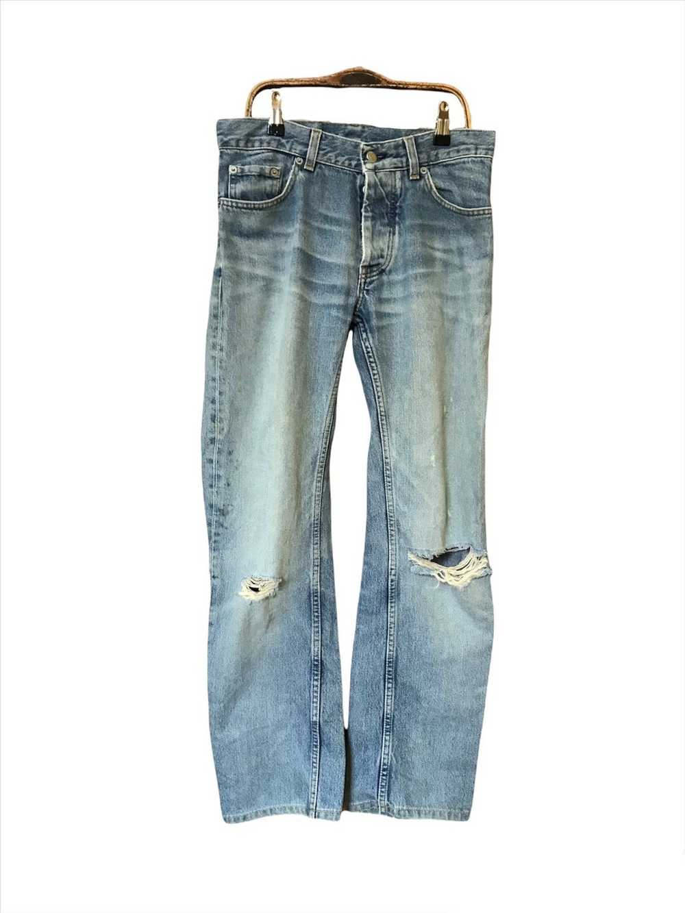 Distressed Denim × Helmut Lang Helmut Lang Distre… - image 1