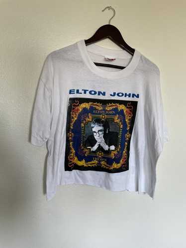 Vintage Vintage 90s Elton John crop top