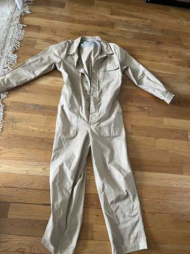 Alex Mill ALEX MILL BUTTON JUMPSUIT- LARGE