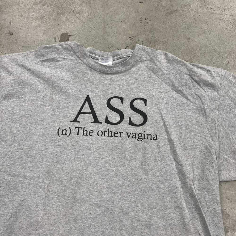 Humor × Streetwear × Vintage ASS the other vagina… - image 2