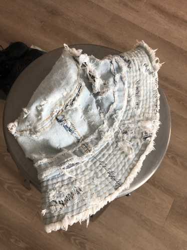 Levi's Distressed Denim bucket hat - image 1