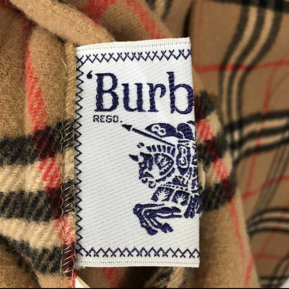 Burberry × Luxury × Vintage Long Coat Riversible … - image 12