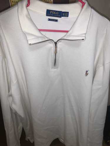 Polo Ralph Lauren Estate Rib Classic Cream Half-Zi