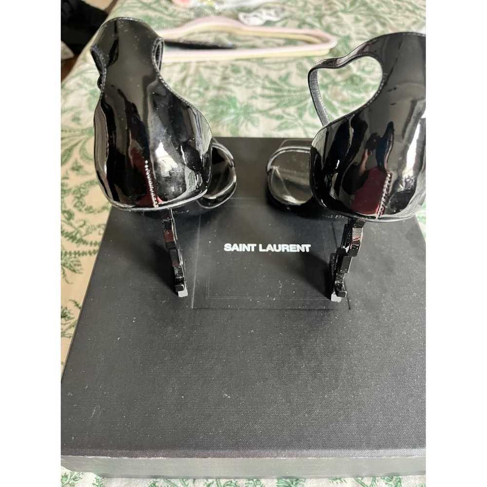 Saint Laurent Opyum patent leather heels - image 3