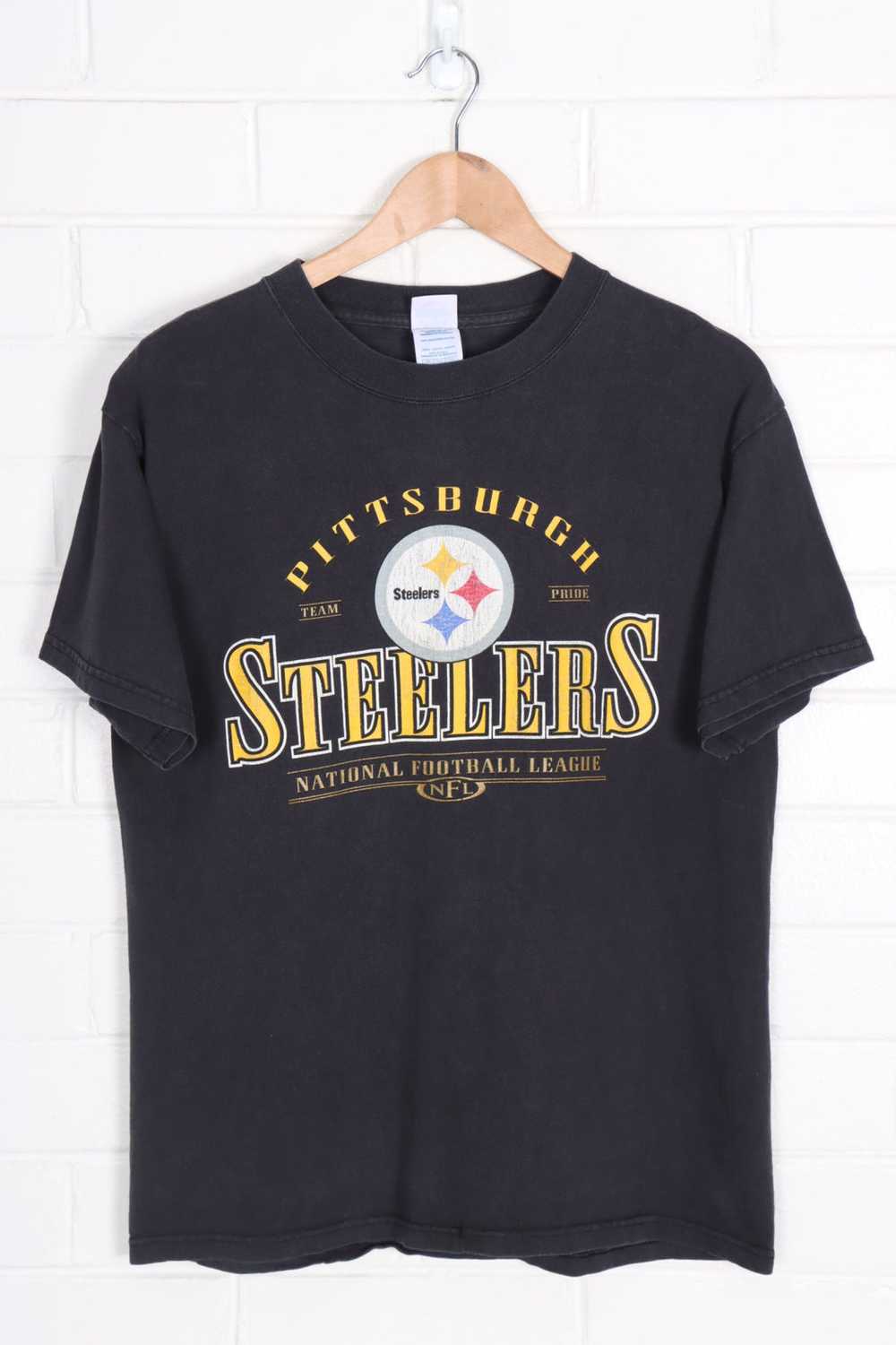 NFL Pittsburgh Steelers Football Spell Out Tee (M) - image 1