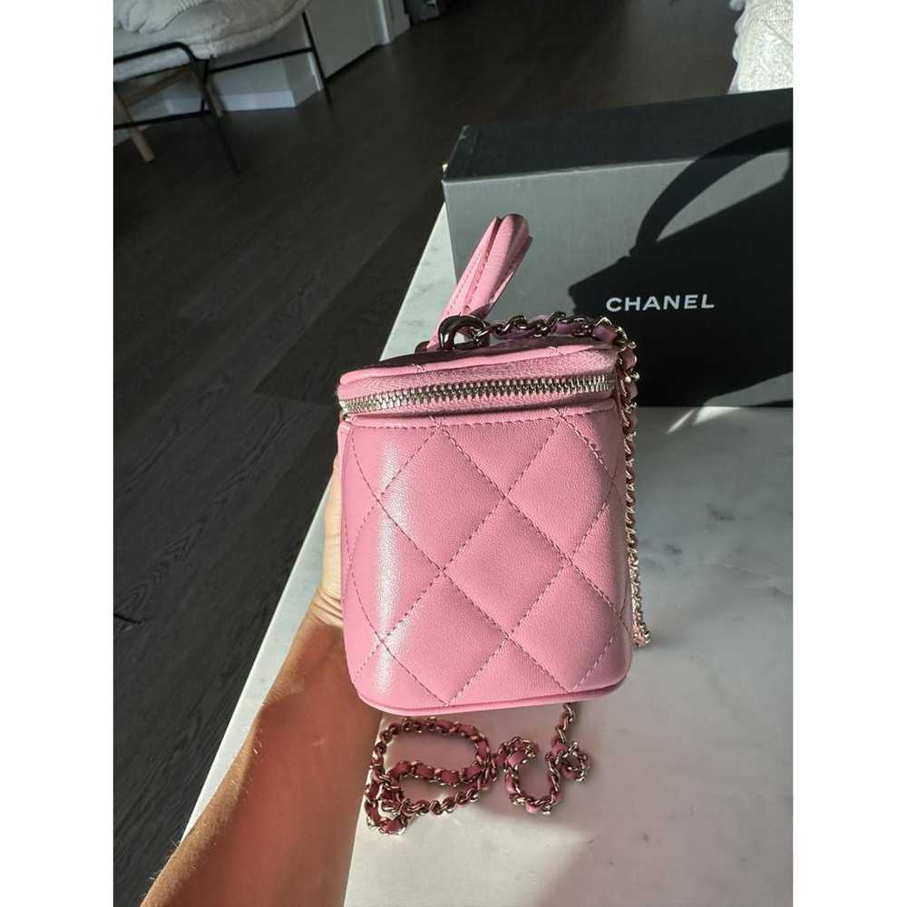 Chanel Vanity leather handbag - image 10
