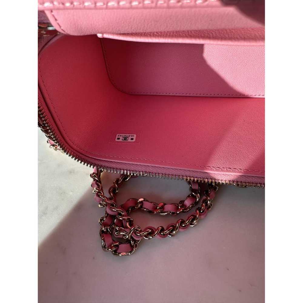 Chanel Vanity leather handbag - image 5