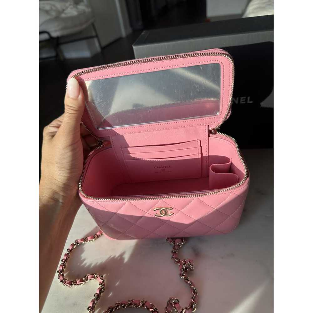 Chanel Vanity leather handbag - image 6