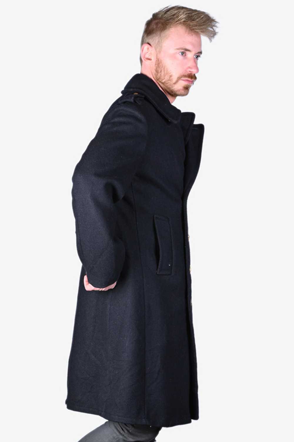 Vintage 1970’s Fox Knapp Wool Overcoat | Size S - image 2