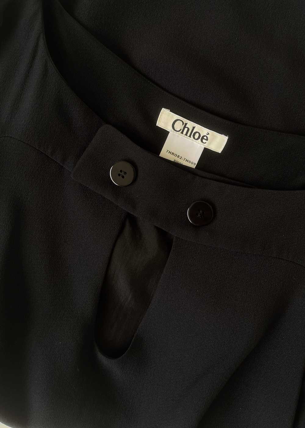 Vintage Chloe Black Mini Dress - image 5