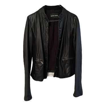 Emporio Armani Leather biker jacket - image 1