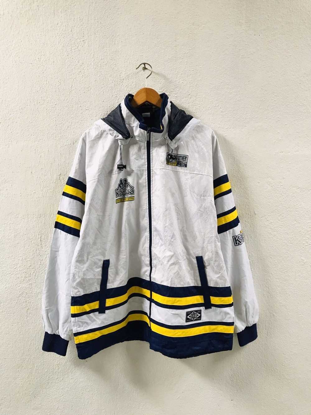 Kappa best sale yellow windbreaker