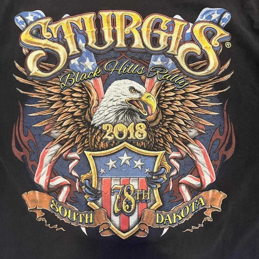 Harley Davidson Sturgis south dakota tee sturgis - image 3