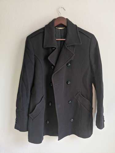 Dolce & Gabbana Navy Wool Peacoat