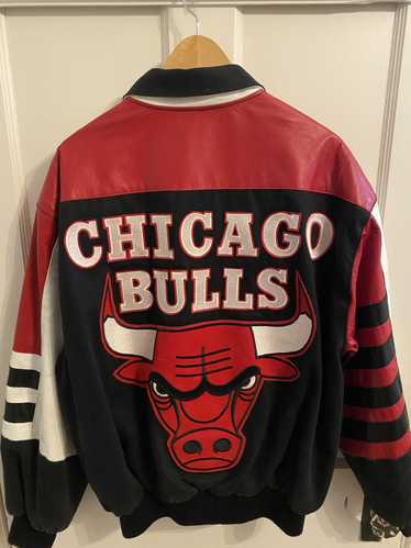 🏀 Get the Jeff Hamilton NBA Chicago Bulls Wool and Leather Jacket!