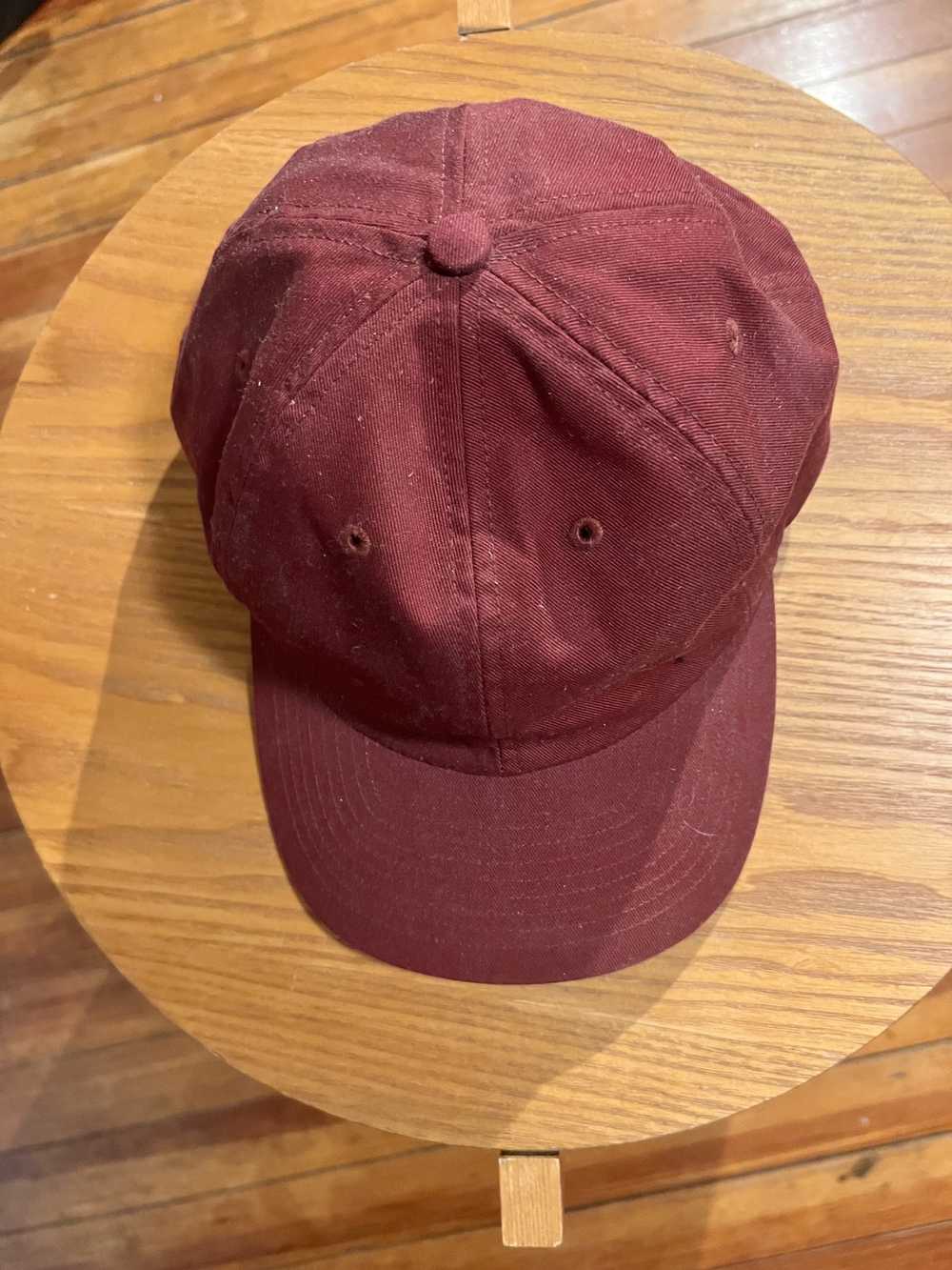 Adsum Adsum Blank Snapback Hat - Burgundy - image 1