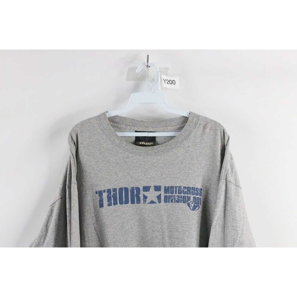 Vintage Vintage Thor Motocross Spell Out Box Logo… - image 2