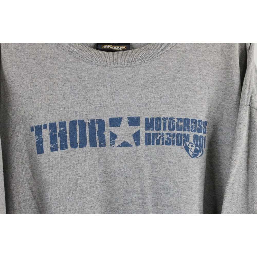 Vintage Vintage Thor Motocross Spell Out Box Logo… - image 4