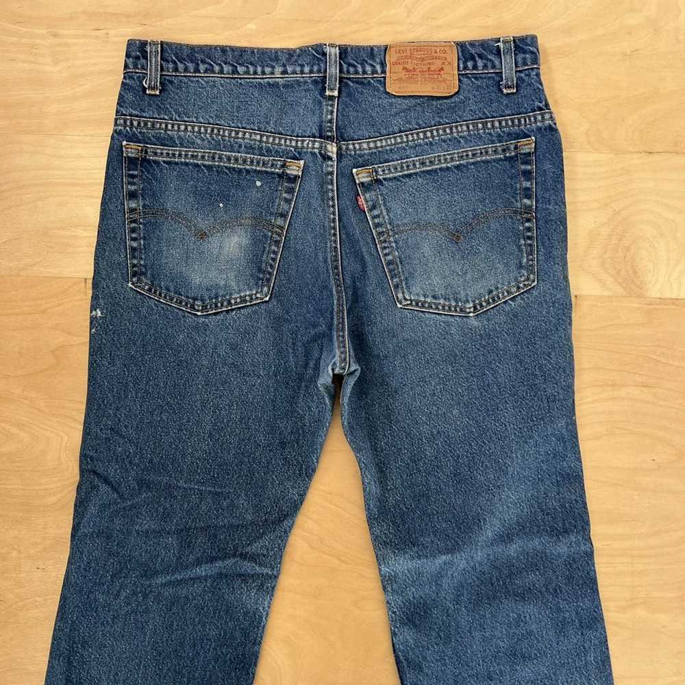 Levi's × Vintage Vintage Levis 517 Jeans 37 Blue … - image 6