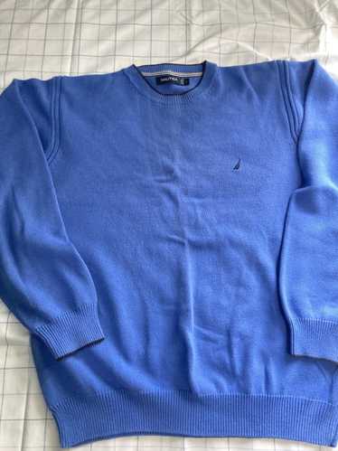 Nautica Men’s Blue Crew Neck Sweater