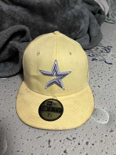 Custom Blue Houston Astros Fitted Hat by RR Customs -  Sweden