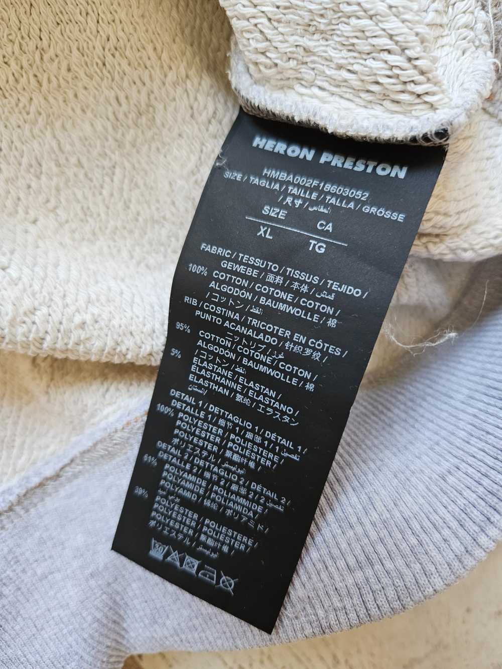 Heron Preston F/W18 Nasa Grey Crewneck - image 4