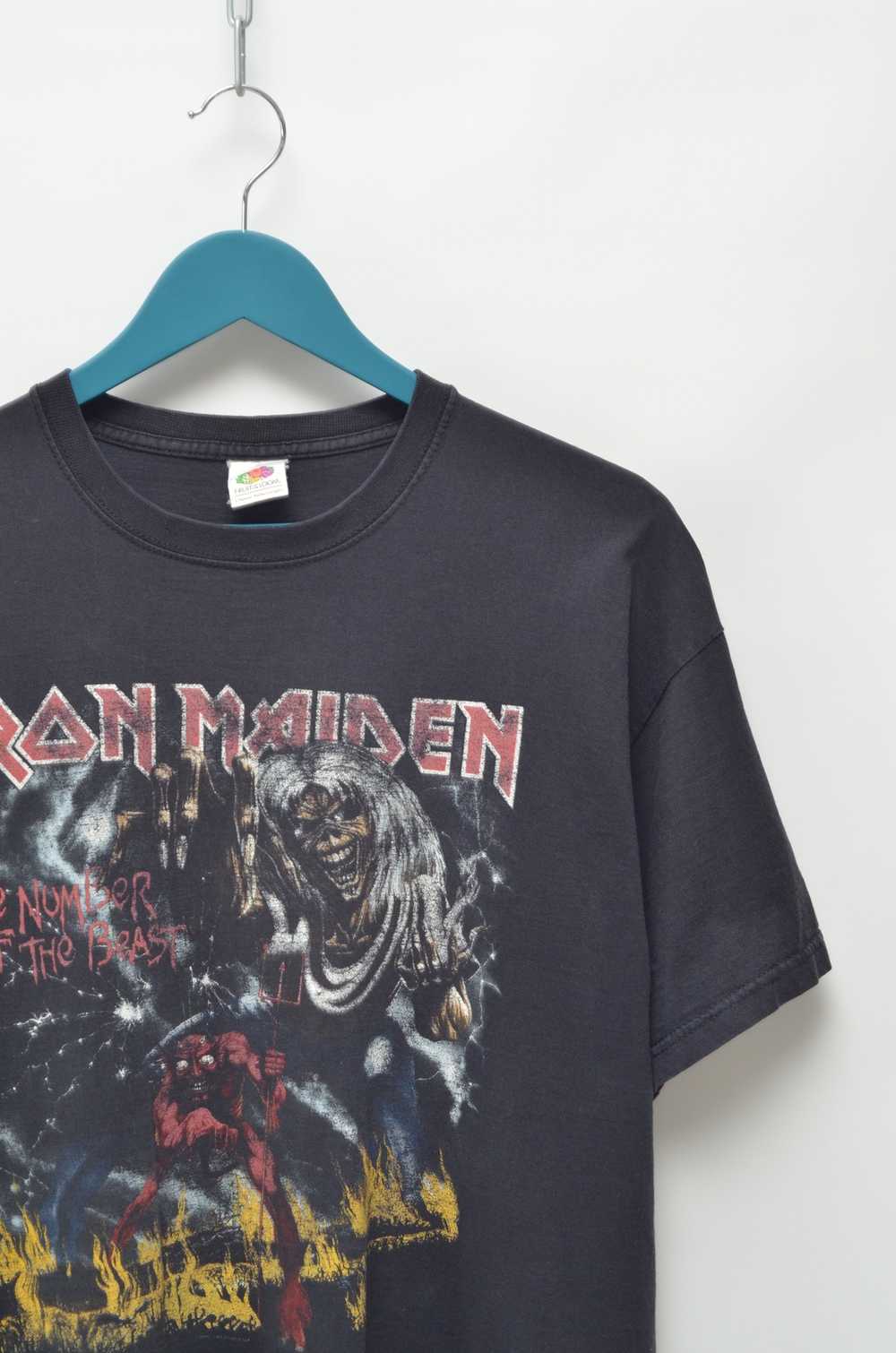 Band Tees × Iron Maiden × Vintage Iron Maiden Vin… - image 3