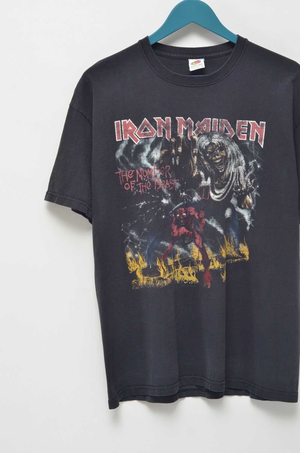 Band Tees × Iron Maiden × Vintage Iron Maiden Vin… - image 4