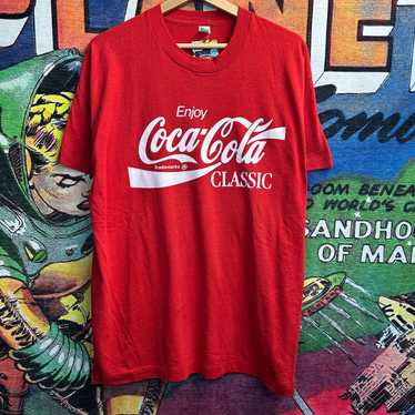 80s coca cola tshirt - Gem