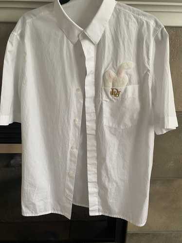 Dior Dior x ERL Embroidered Bunny White Button Up