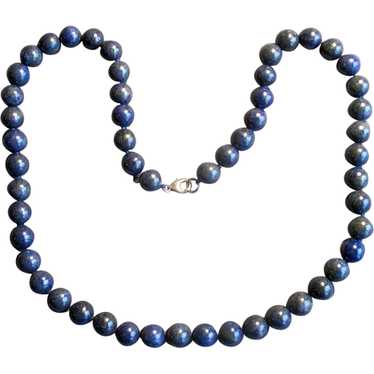 26" Strand of Lapis Lazuli Beads - image 1