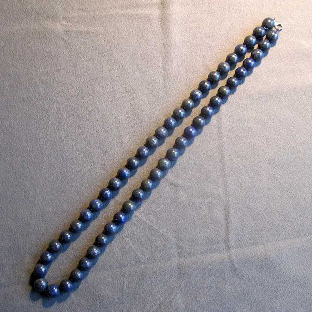 26" Strand of Lapis Lazuli Beads - image 2
