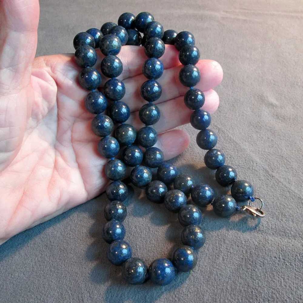 26" Strand of Lapis Lazuli Beads - image 7