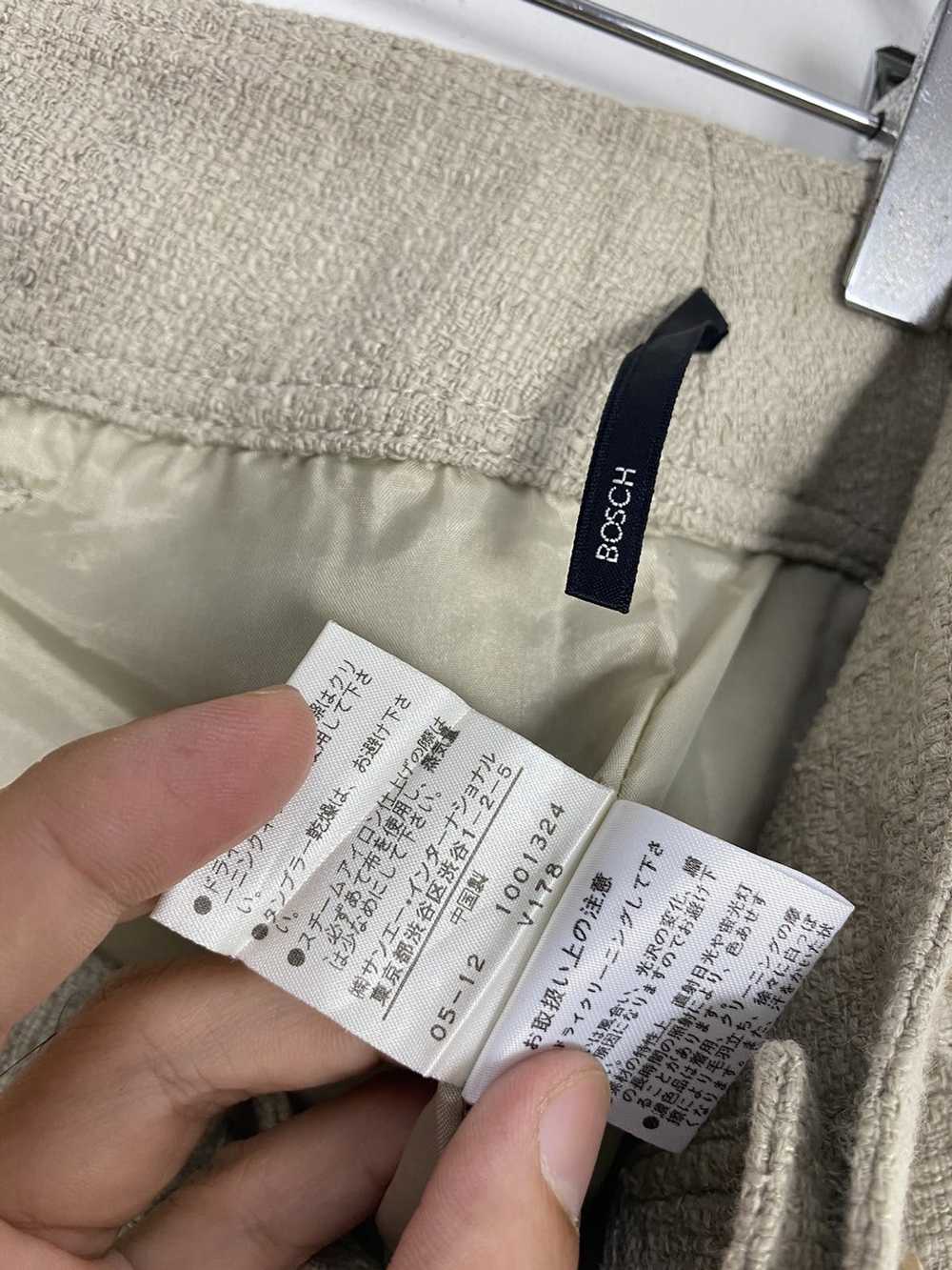 Japanese Brand Rare‼️ Bosch Tweed Mini Skirt - image 6