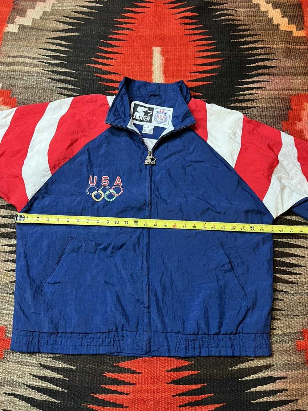 Starter × Vintage Vintage Starter Olympic USA tea… - image 7