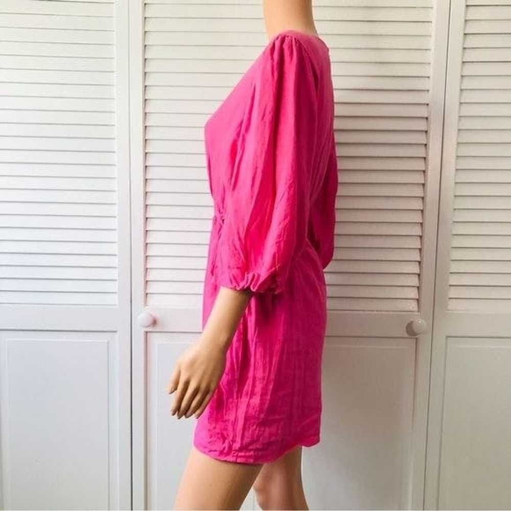 Unkwn 1. STATE Pink Balloon Sleeve Cut Out Romper… - image 3