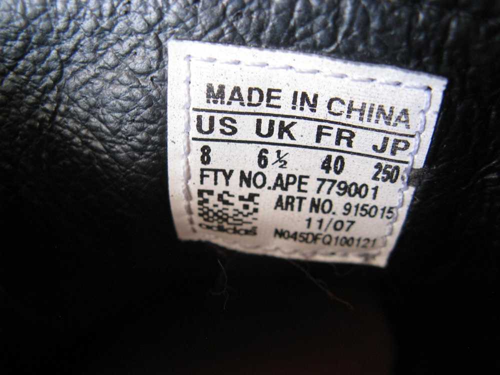 Yohji Yamamoto Free Shipping Leather Adidas Sneak… - image 12